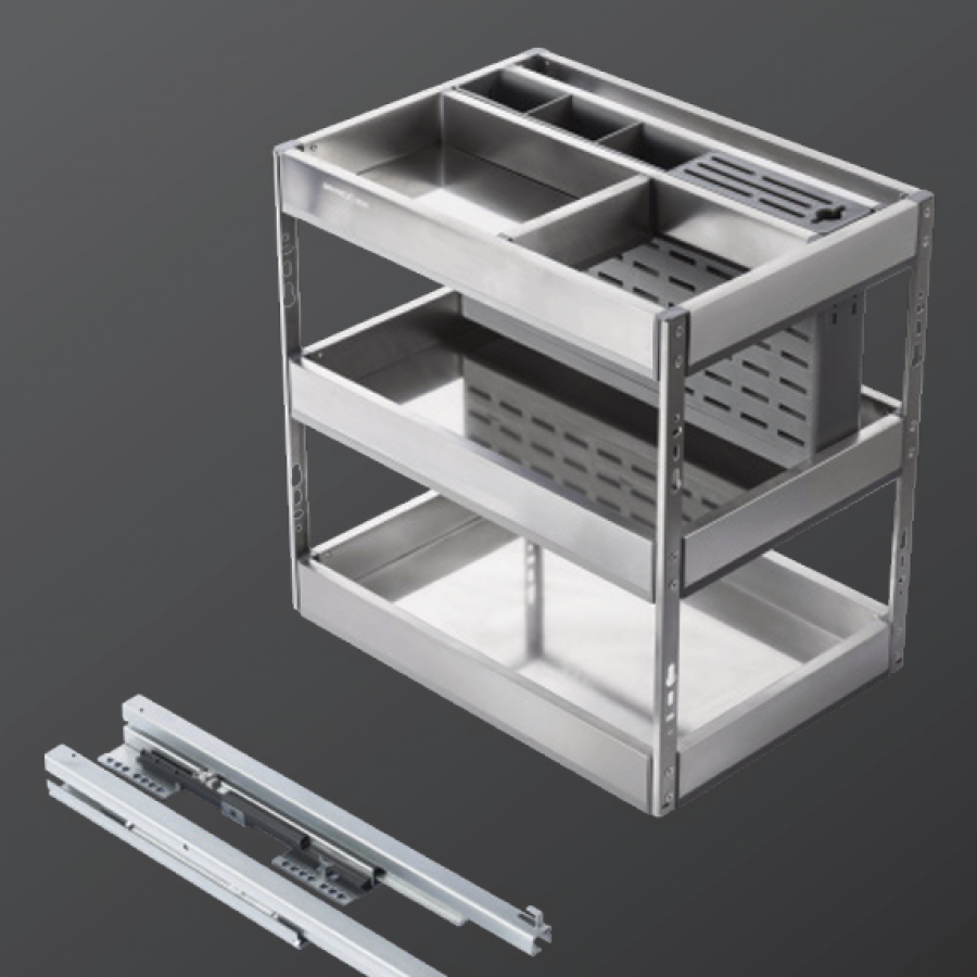 Giá Đựng Chai Lọ, Gia Vị, Dao Thớt  SIRIUS SERIES XK.B30S