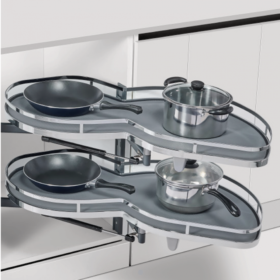 Kệ Góc Liên Hoàn Hình Lá  SIRIUS SERIES XM.420SR (Phải)