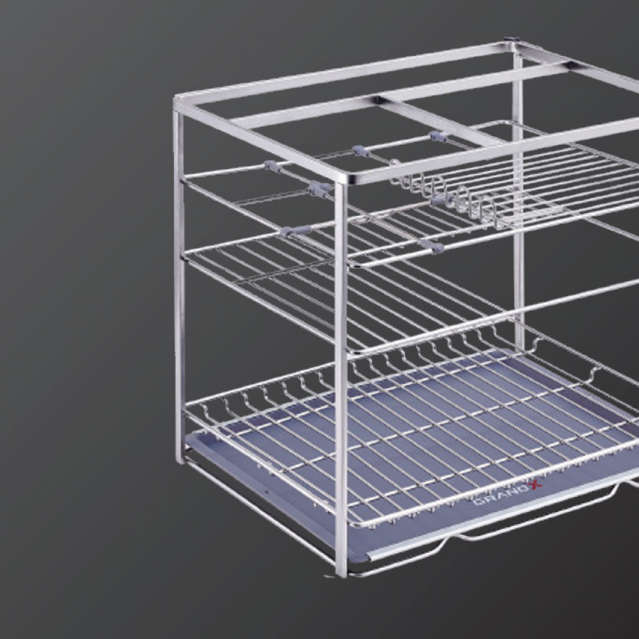 Giá Đựng Chai Lọ Gia Vị Nan Dẹt  SIRIUS SERIES XS.40S