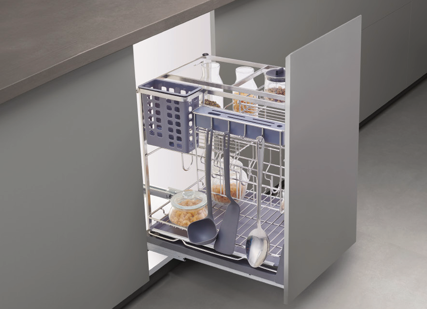 Giá Đựng Chai Lọ Gia Vị Dao Thớt Nan Dẹt  SIRIUS SERIES XK.25S