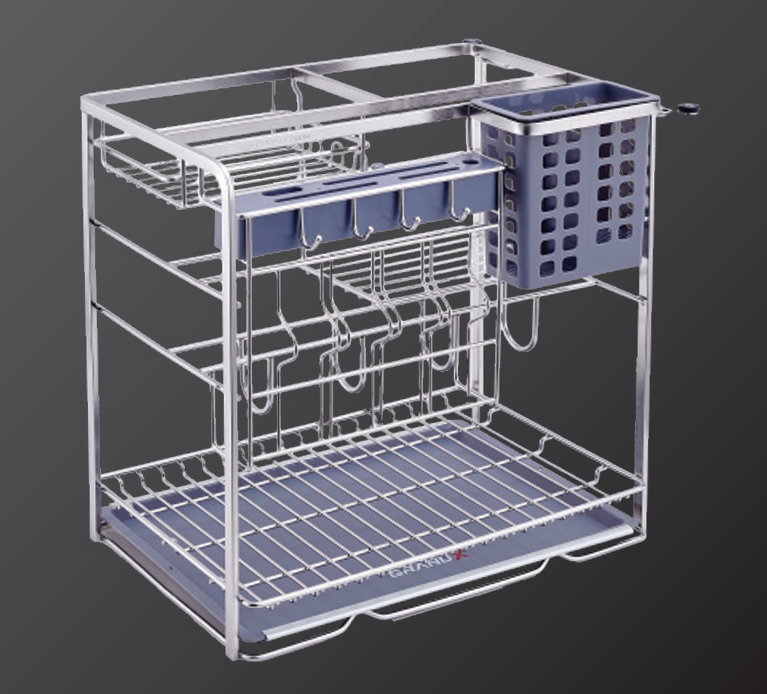 Giá Đựng Chai Lọ Gia Vị Dao Thớt Nan Dẹt  SIRIUS SERIES XK.25S