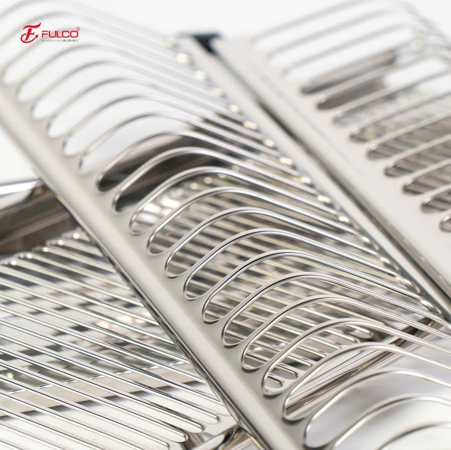 GIÁ BÁT ĐĨA INOX TỦ TRÊN FC28 - 600