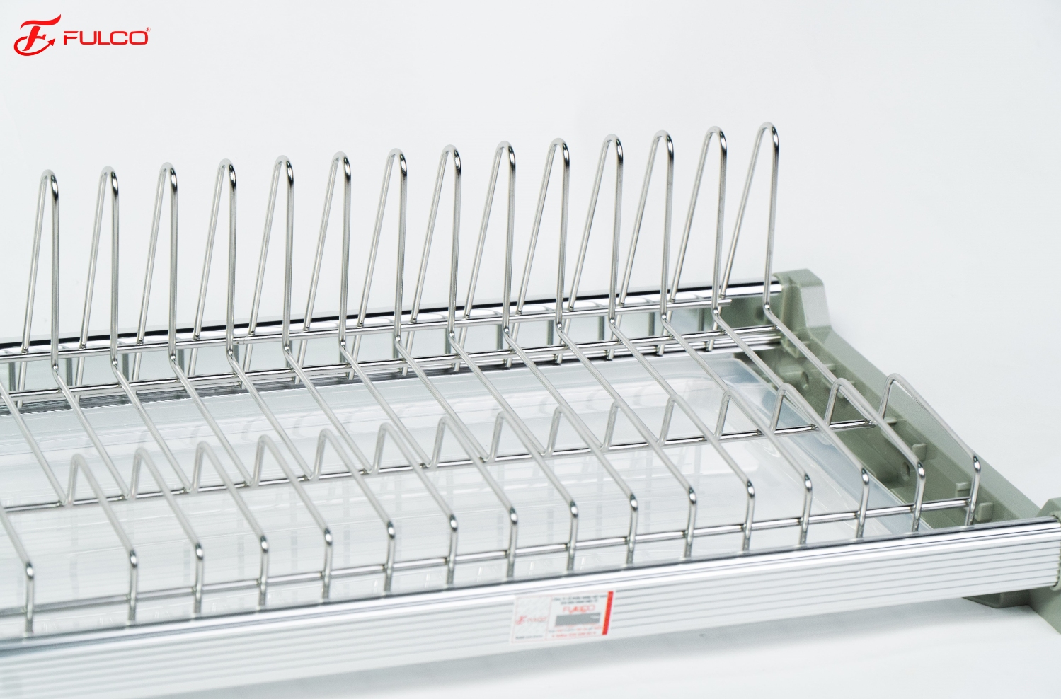 GIÁ BÁT ĐĨA INOX TỦ TRÊN FC35S - 700